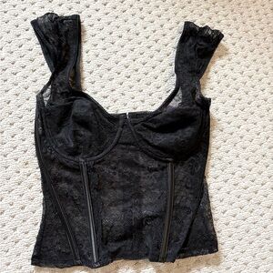 Women’s Edikted Lace corset top